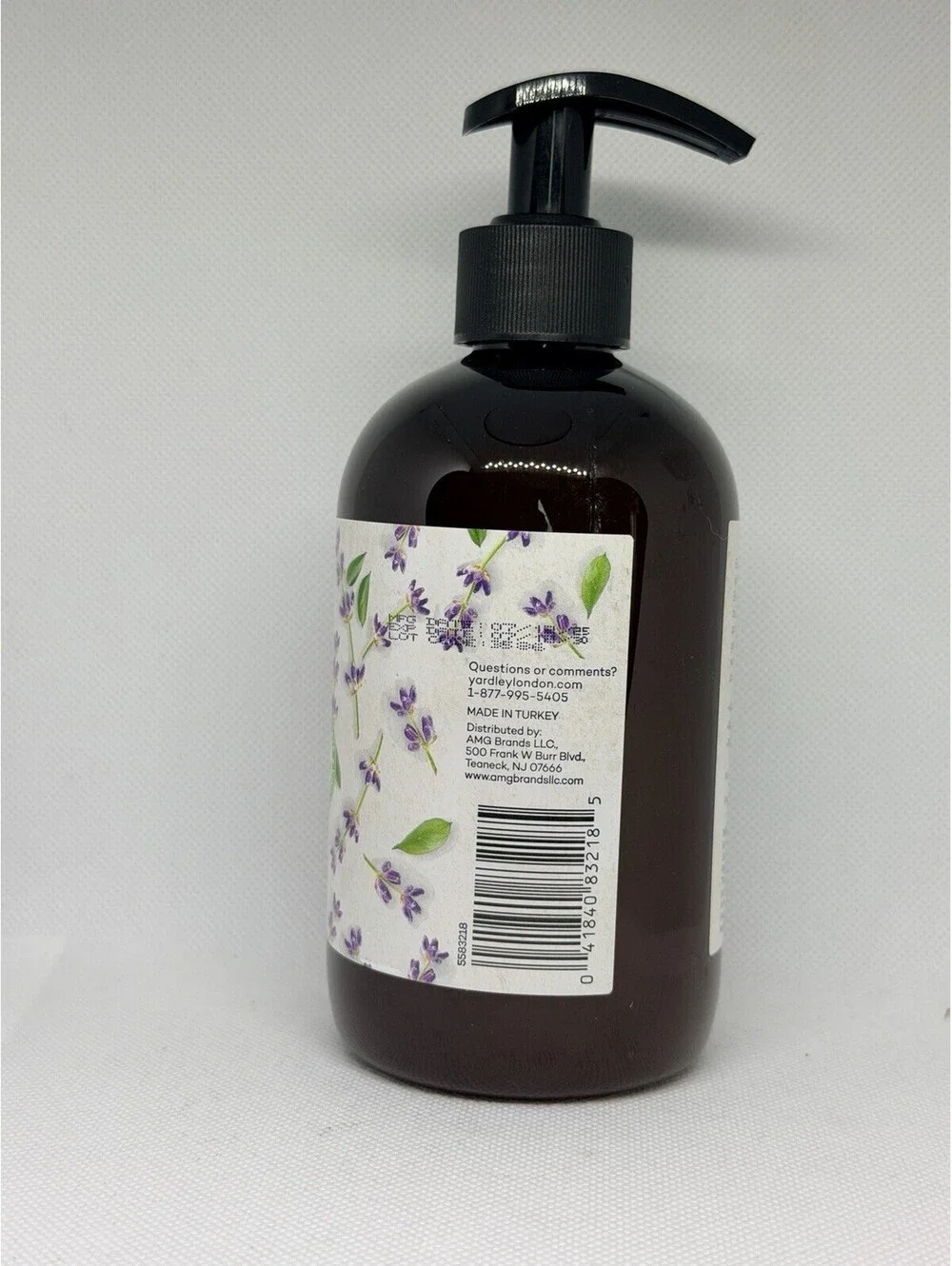 Yardley London Lavender Liquid Hand Soap 3 Pack 14oz Moisturizing